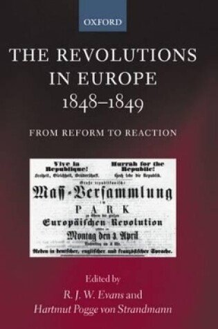 Cover of The Revolutions in Europe, 1848-1849