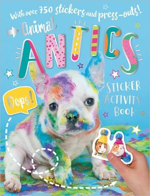 Book cover for Animal Antics Sticker Activity Book