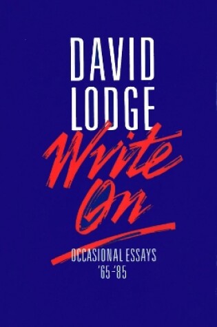 Cover of Write On