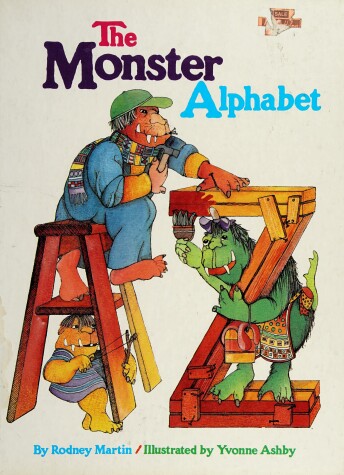 Book cover for The Monster Alphabet Book