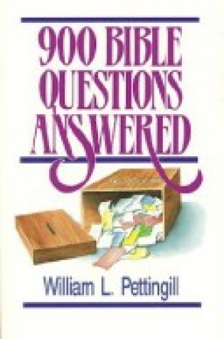 Cover of 900 Bible Questions Answered