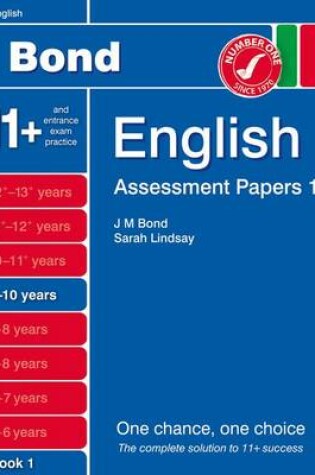 Cover of Bond Assessment Papers English 9-10 Yrs Book 1