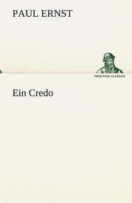 Book cover for Ein Credo