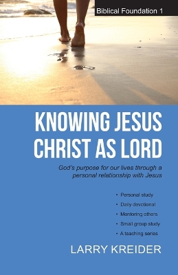 Book cover for Knowing Jesus Christ as Lord