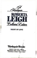 Book cover for Night of Love