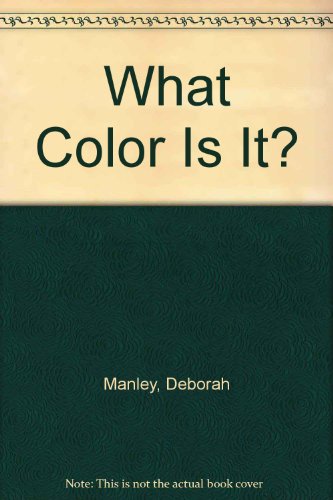 Book cover for What Color is It?