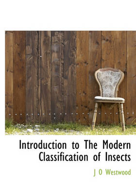 Book cover for Introduction to the Modern Classification of Insects