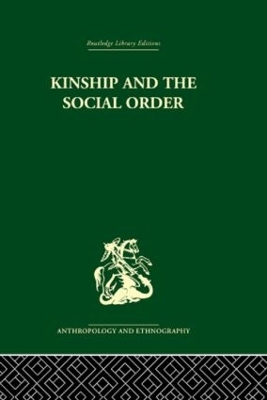 Book cover for Kinship and the Social Order.