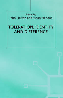 Book cover for Toleration, Identity and Difference