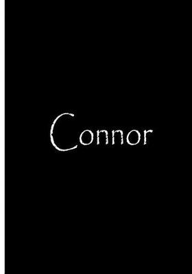 Book cover for Connor - Black Personalized Journal / Notebook An Ethi Pike Collectible