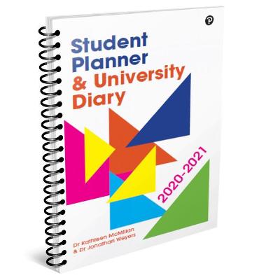 Book cover for Student Planner and University Diary 2020-2021