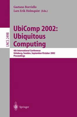 Cover of Ubicomp 2002: Ubiquitous Computing