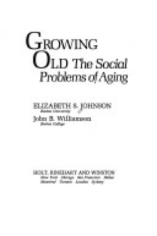 Cover of Growing Old