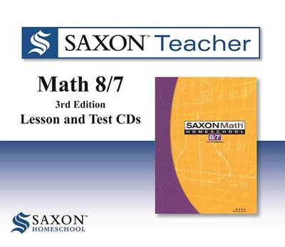 Book cover for Saxon Math 87 Teacher CD-ROM