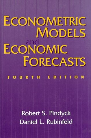 Cover of Econometric Models and Economic Forecasts