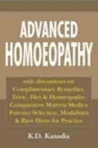 Cover of Advanced Homoeopathy