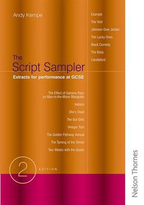 Book cover for Script Sampler - Extracts for Performance at GCSE