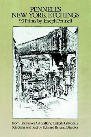 Cover of Pennell's New York Etchings