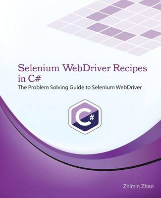 Book cover for Selenium Webdriver Recipes in C#