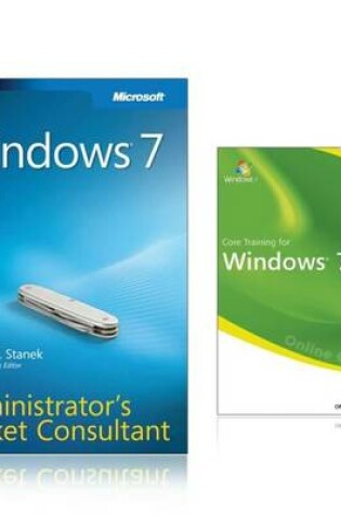 Cover of Windows 7 Administrator's Pocket Consultant Book and Online Course Bundle