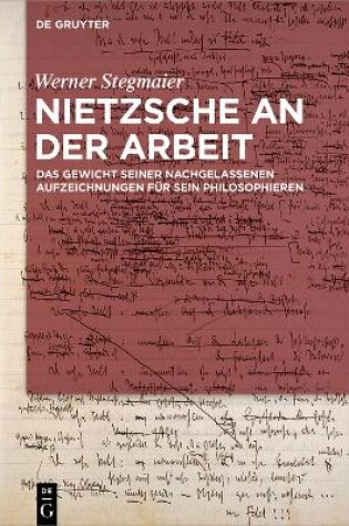 Cover of Nietzsche an Der Arbeit