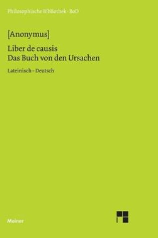 Cover of Das Buch von den Ursachen