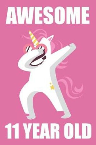 Cover of 11th Birthday Dabbing Unicorn