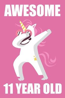 Book cover for 11th Birthday Dabbing Unicorn