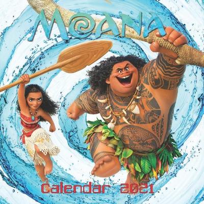 Book cover for MOANA Calendar 2021