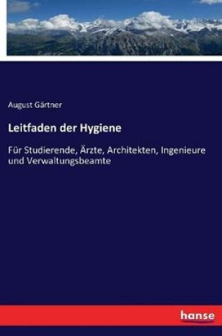 Cover of Leitfaden der Hygiene