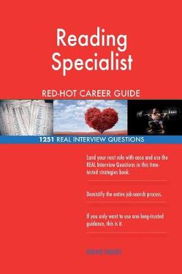 Book cover for Reading Specialist Red-Hot Career Guide; 1251 Real Interview Questions