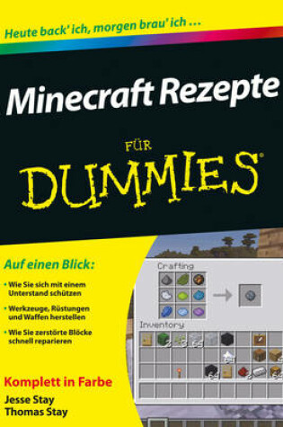Cover of Minecraft Rezepte für Dummies