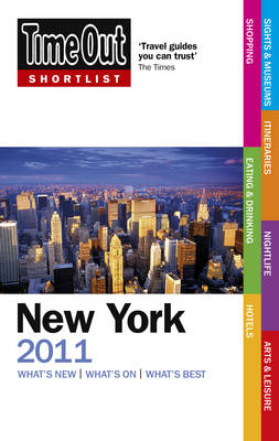 Cover of "Time Out" Shortlist New York 2011