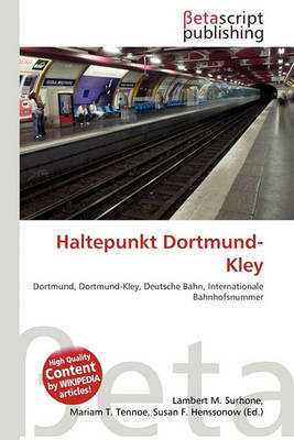 Book cover for Haltepunkt Dortmund-Kley