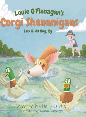 Book cover for Louie O'Flanagan Corgi Shenanigans