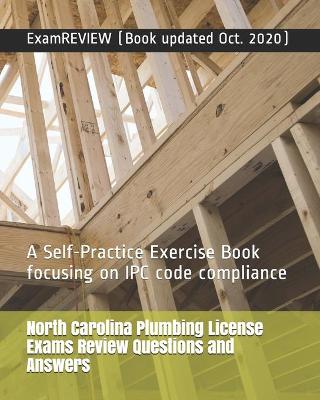 Book cover for North Carolina Plumbing License Exams Review Questions and Answers