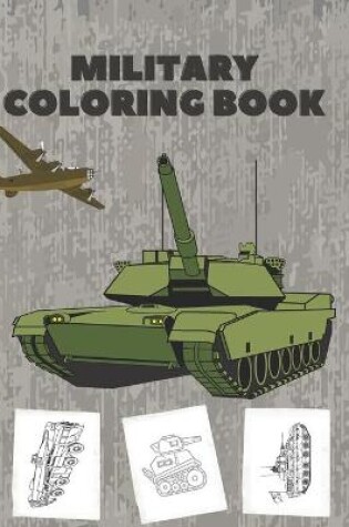 Cover of Military Coloring Book