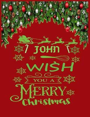 Book cover for JOHN wish you a merry christmas