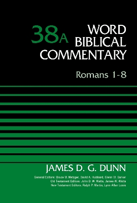 Book cover for Romans 1-8, Volume 38A