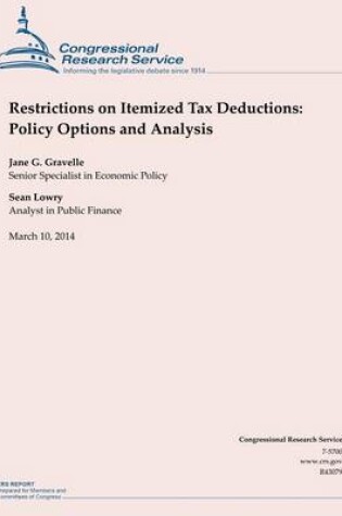 Cover of Restrictions on Itemized Tax Deductions