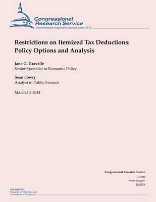 Book cover for Restrictions on Itemized Tax Deductions