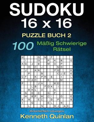 Book cover for Sudoku 16 x 16 Puzzle Buch 2