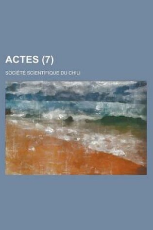 Cover of Actes (7 )