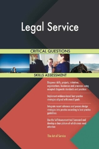 Cover of Legal Service Critical Questions Skills Assessment