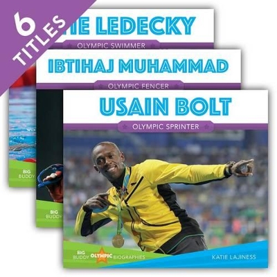 Cover of Big Buddy Olympic Biographies (Set)