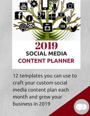 Book cover for 2019 Social Media Content Planner