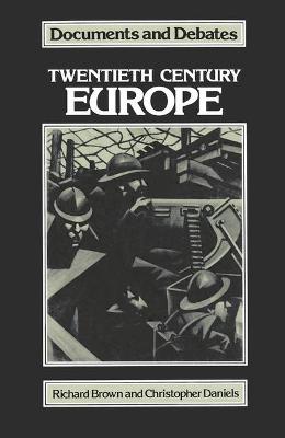 Book cover for Twentieth-Century Europe