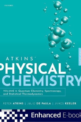 Cover of Atkins Physical Chemistry V2