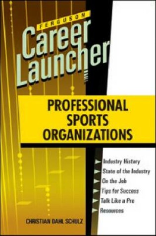 Cover of PROFESSIONAL SPORTS ORGANIZATIONS