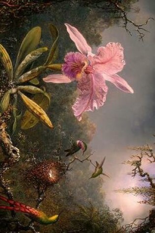 Cover of Martin Johnson Heade Hudson River School Cattleya Orchid and Three Hummingbirds